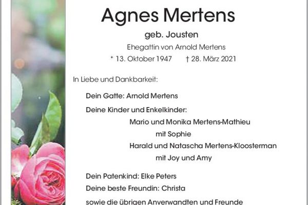 Agnes Mertens