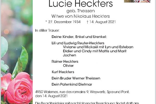 Lucie Heckters