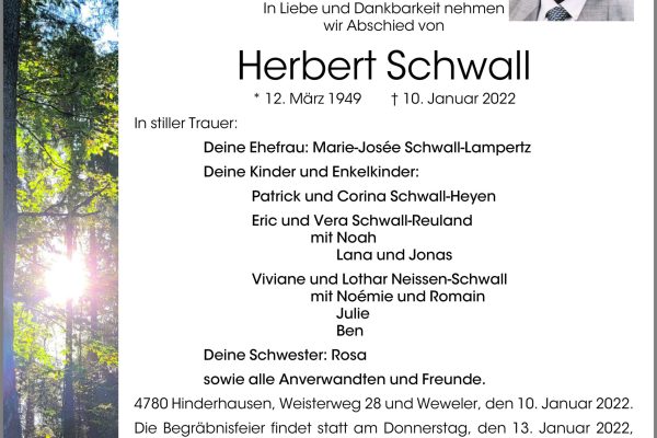 Herbert Schwall