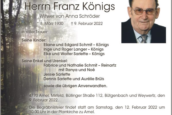 Franz Königs