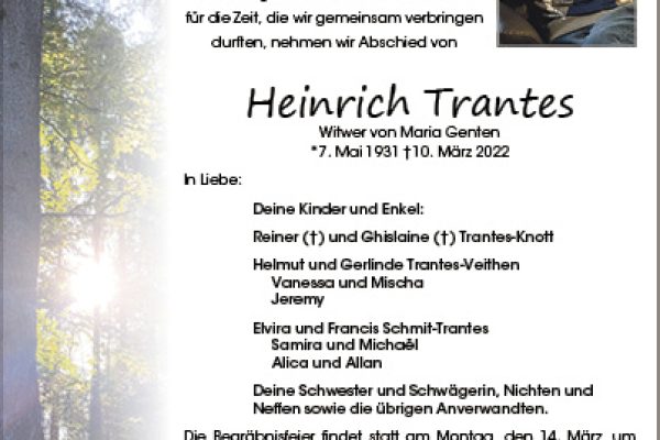 Heinrich Trantes