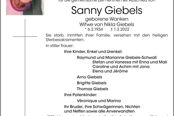 Sanny Giebels