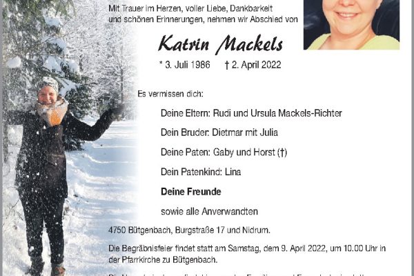 Katrin Mackels