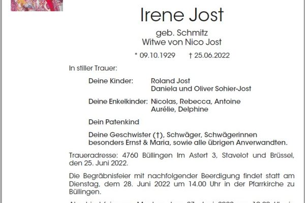 Irene Jost