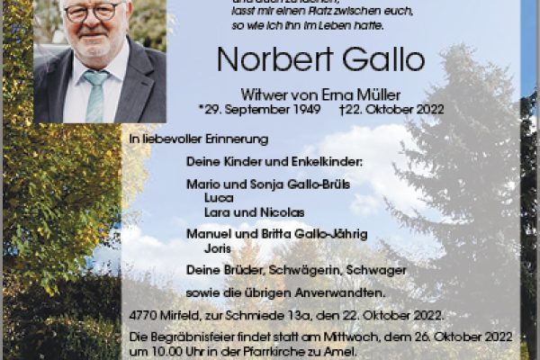 Norbert Gallo