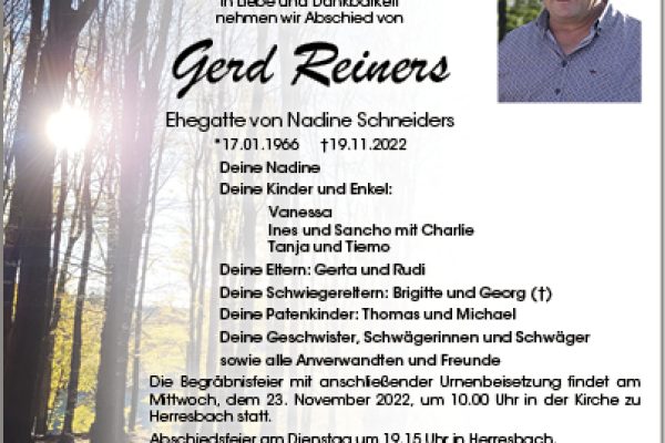 Gerd Reiners