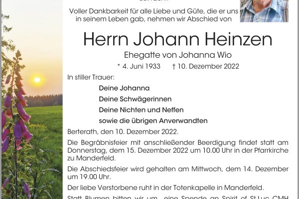 Johann Heinzen