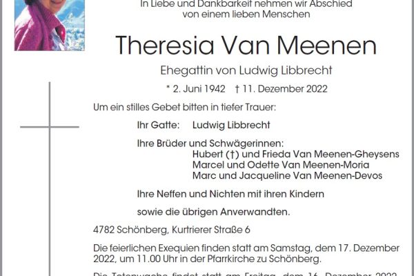 Theresia Van Meenen