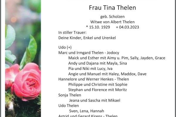 Tina Thelen