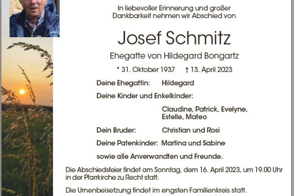 Josef Schmitz