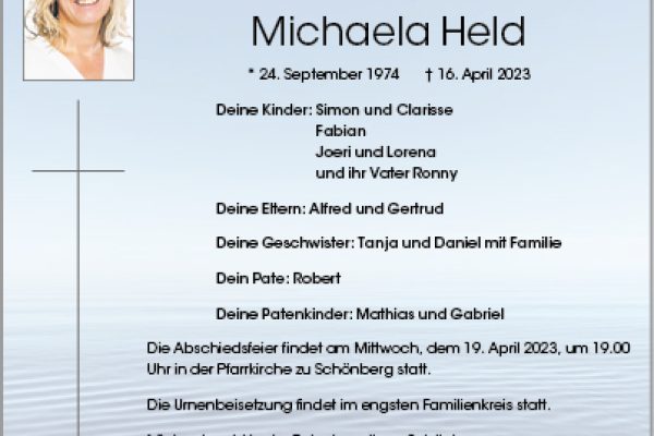 Michaela Held