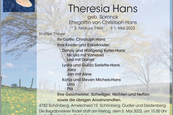 Theresia Hans