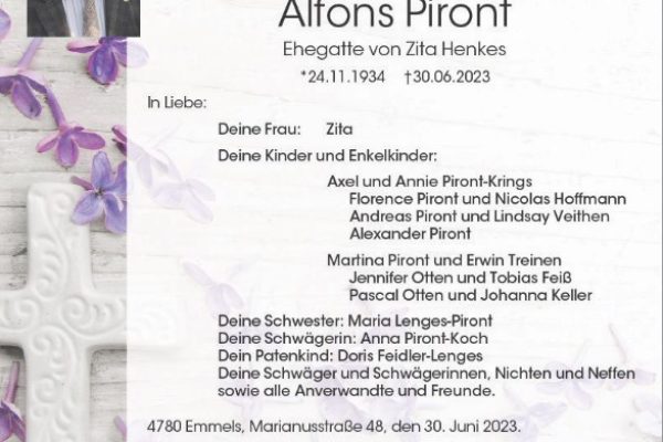 Alfons Piront