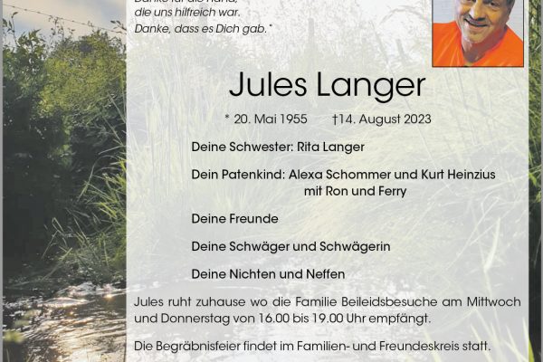 Jules Langer