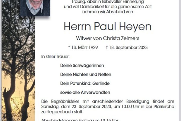 Paul Heyen