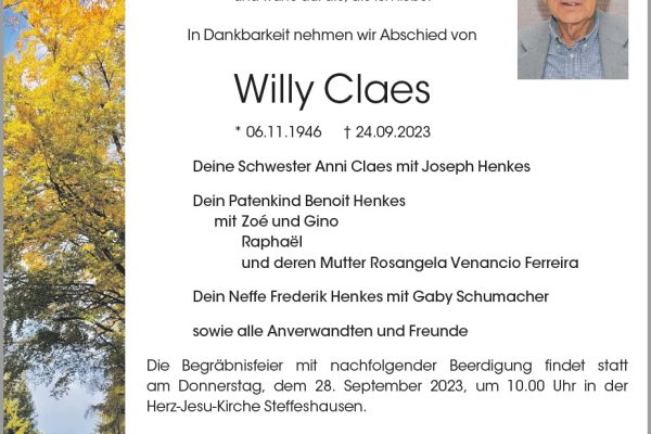 Willy Claes