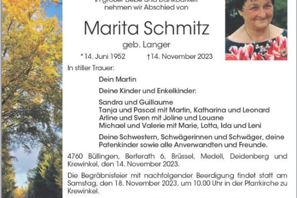 Marita Schmitz