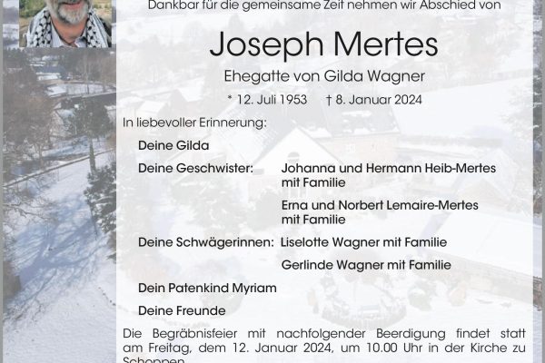 Joseph Mertes