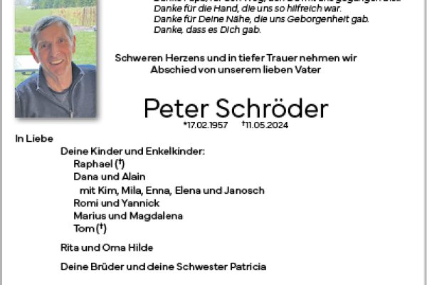 Peter Schröder