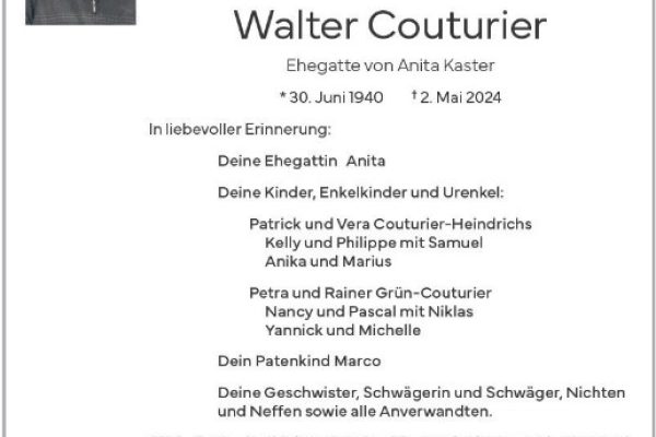 Walter Couturier