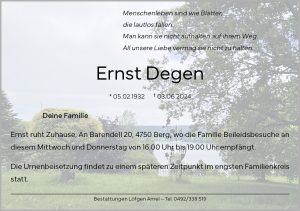 Ernst Degen