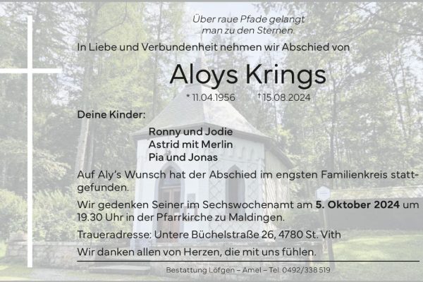 Aloys Krings