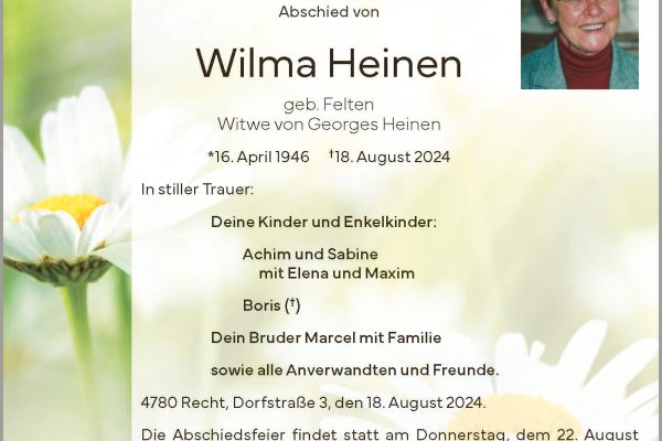 Wilma Heinen