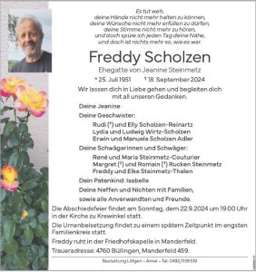 Freddy Scholzen