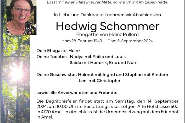 Hedwig Schommer