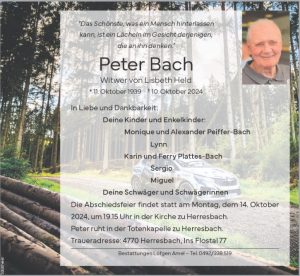 Peter Bach